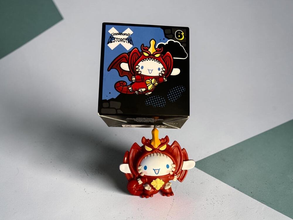 Sanrio Cinnamoroll Destroyah Stormy Invasion 6 Dragon Figurine Toy w/ Box 2026